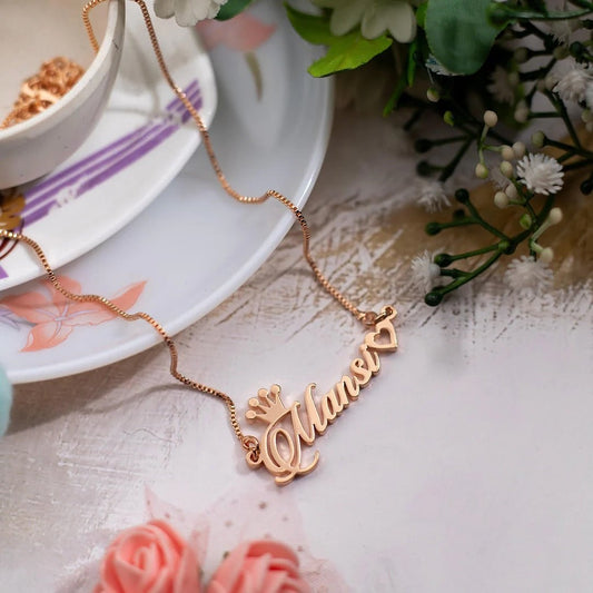 Crown Name Neckless - Ring Reza