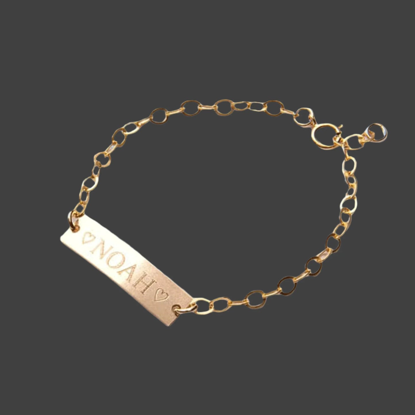 Personalized Name Baby Bracelet - Ring Reza