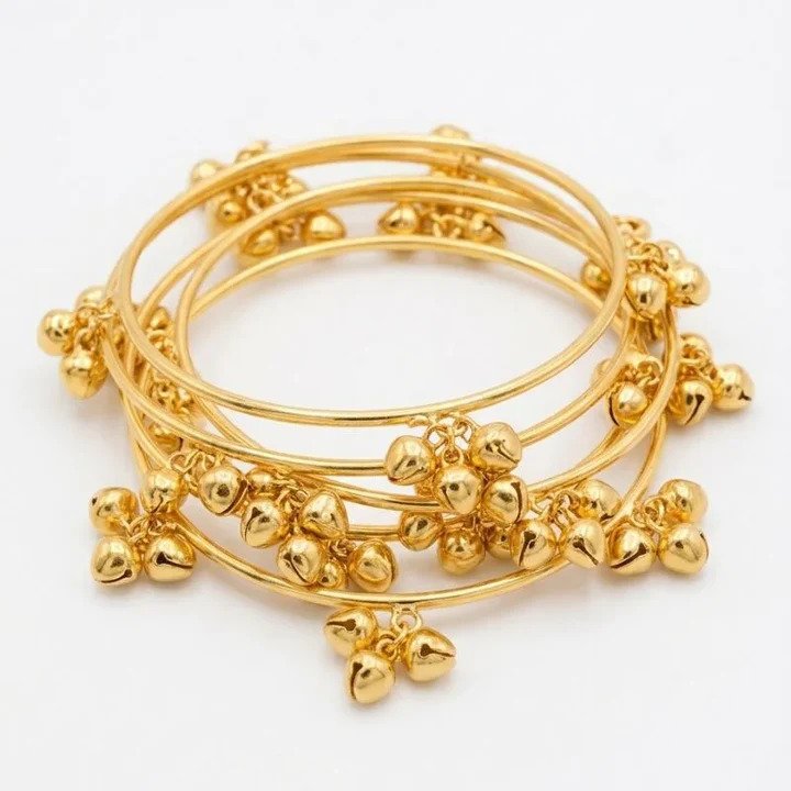 Golden Kashmiri Bangles