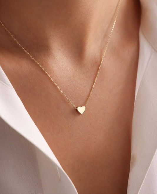 Tiny Heart Necklace - Ring Reza