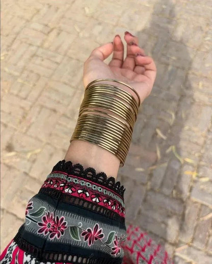 Plain stainless steel bangles