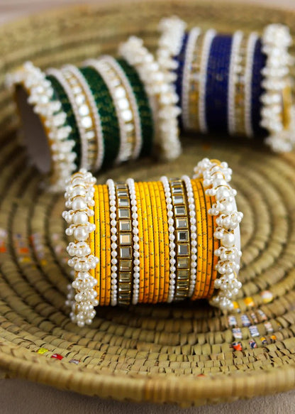 Metal Dot Bangles