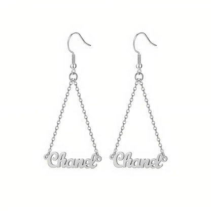 Hanging Name Earrings