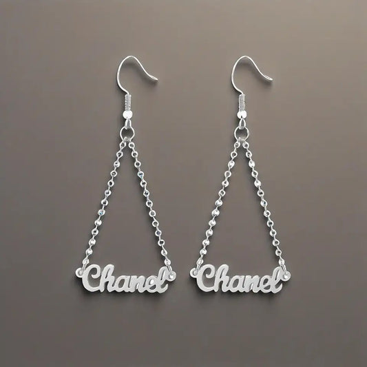 Hanging Name Earrings