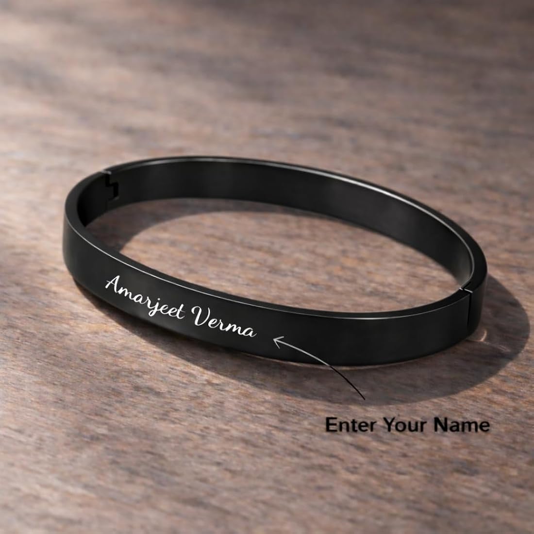 Engraved Name Kada Bracelet – Premium Quality Steel