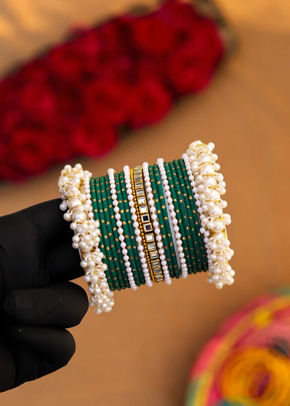 Metal Dot Bangles