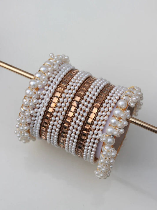 Pearl Luxe Bangle Set
