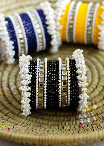 Metal Dot Bangles