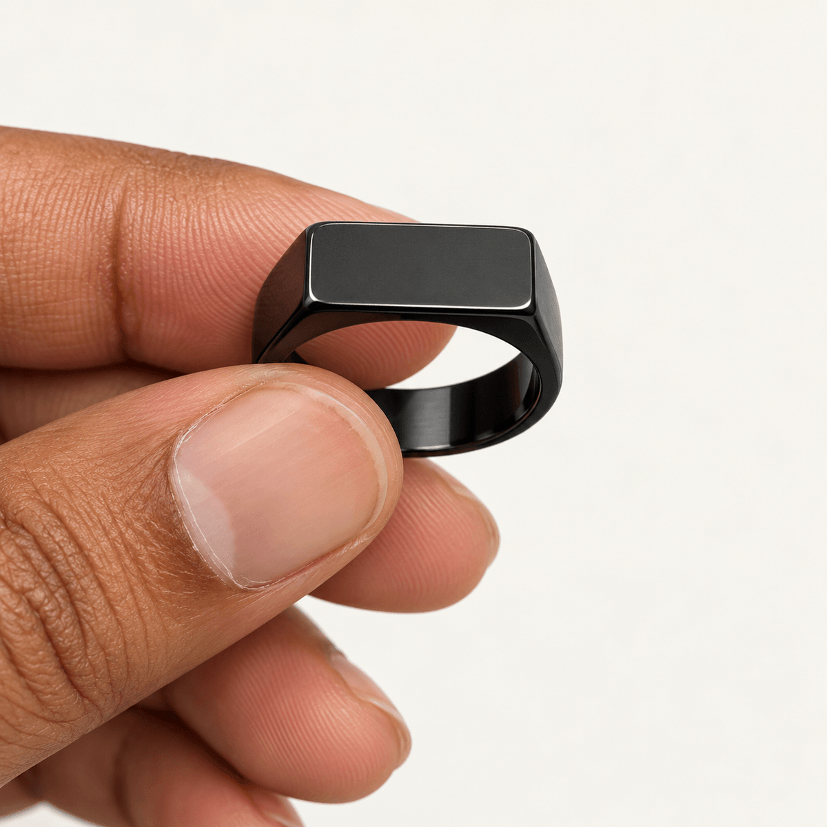 The Initial Edit — Black ring