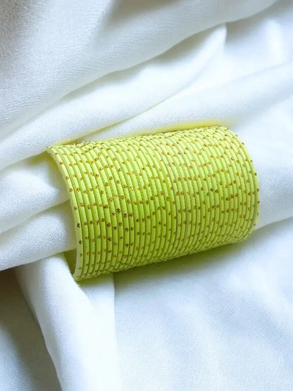 Metal Dot Bangles(Per Dozen)