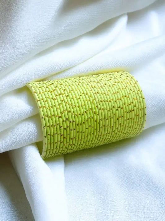 Metal Dot Bangles(Per Dozen)