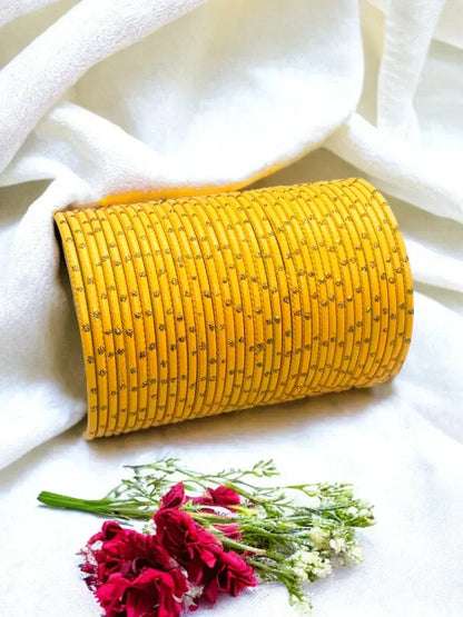 Metal Dot Bangles(Per Dozen)