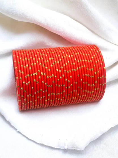 Metal Dot Bangles(Per Dozen)