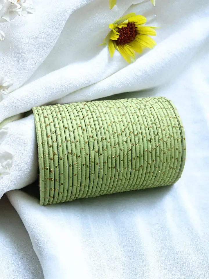 Metal Dot Bangles(Per Dozen)