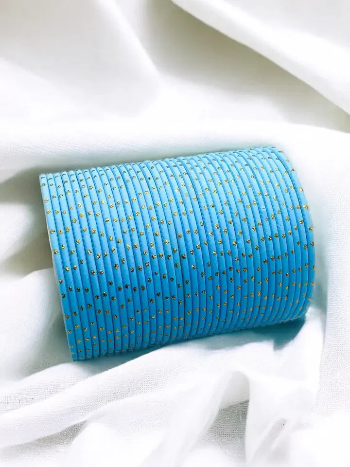 Metal Dot Bangles(Per Dozen)