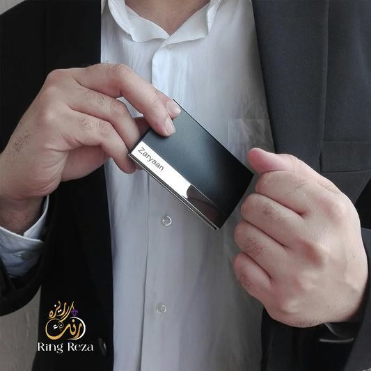 Luxury Leather Visiting Card Holder