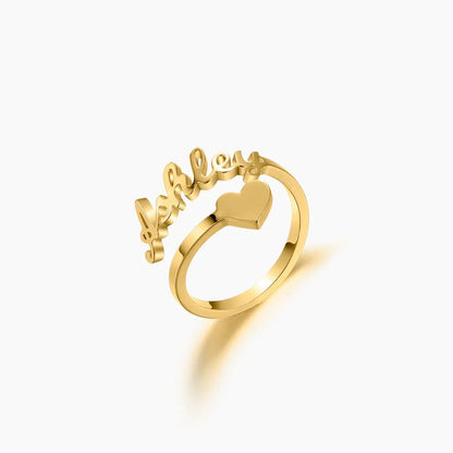 Customize Name Ring