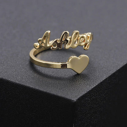 Customize Name Ring