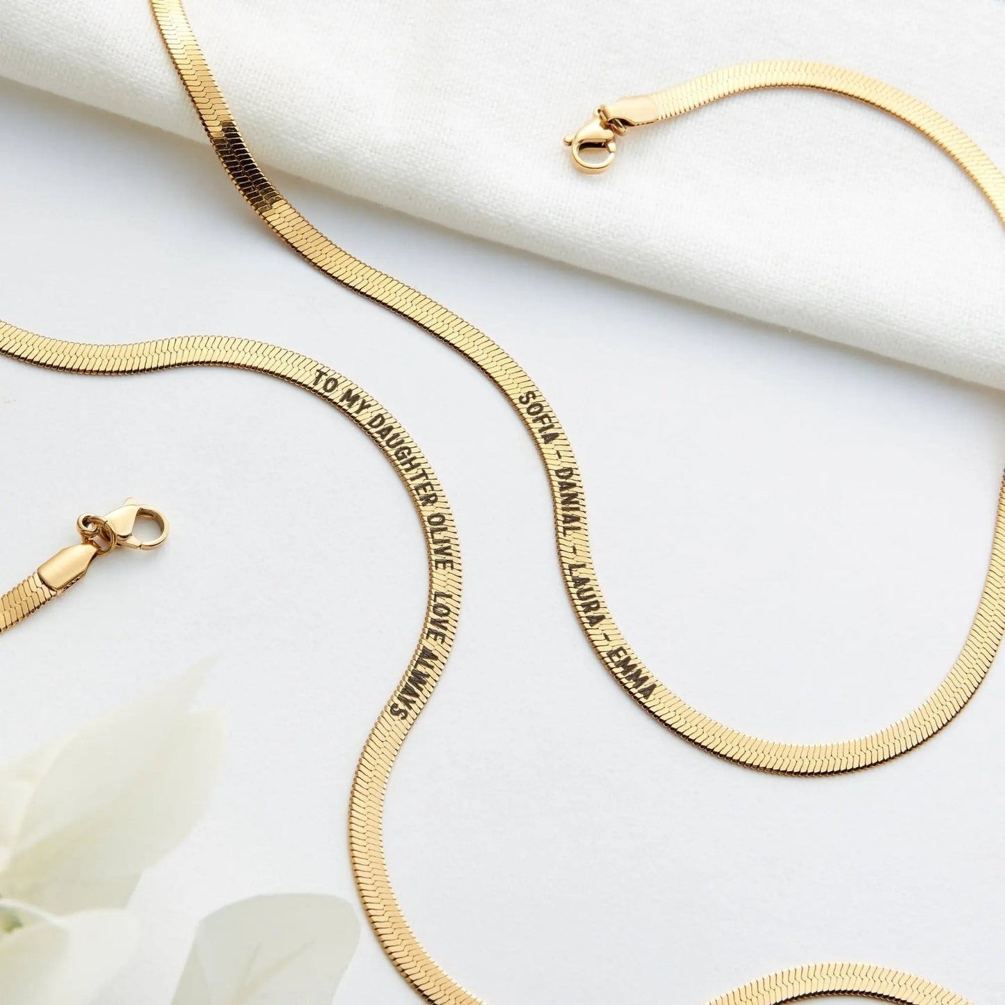 Customize Name Snack Chain