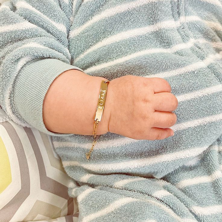 Custom Baby Name Bracelets – Personalized Gifts for Boys & Girls - Ring Reza
