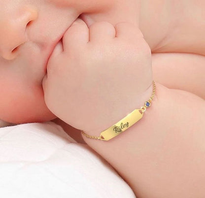 Custom Baby Name Bracelets – Personalized Gifts for Boys & Girls - Ring Reza