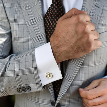 Customize Letter Cufflinks - Ring Reza