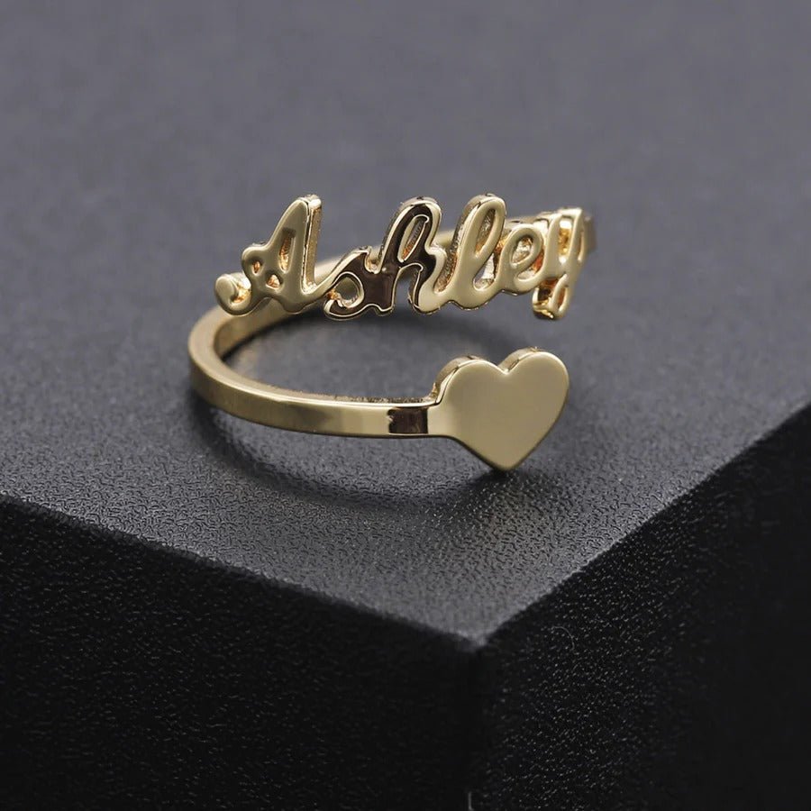 Customize Name Ring - Ring Reza