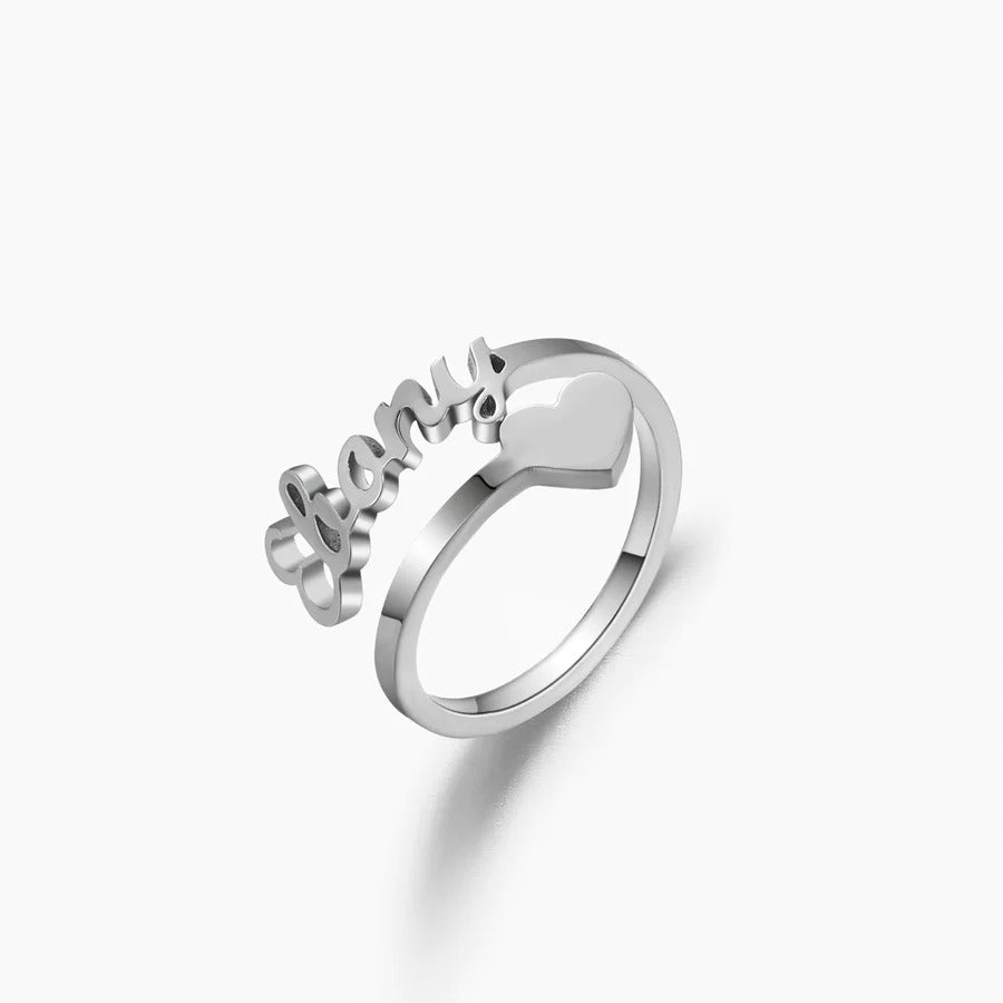 Customize Name Ring - Ring Reza