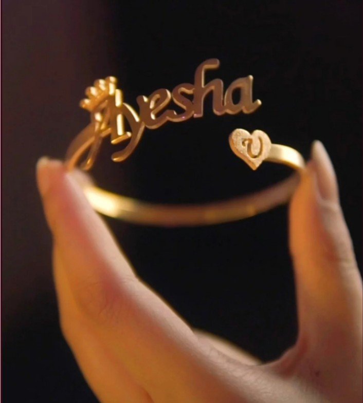 Customized Name Bangle - Ring Reza