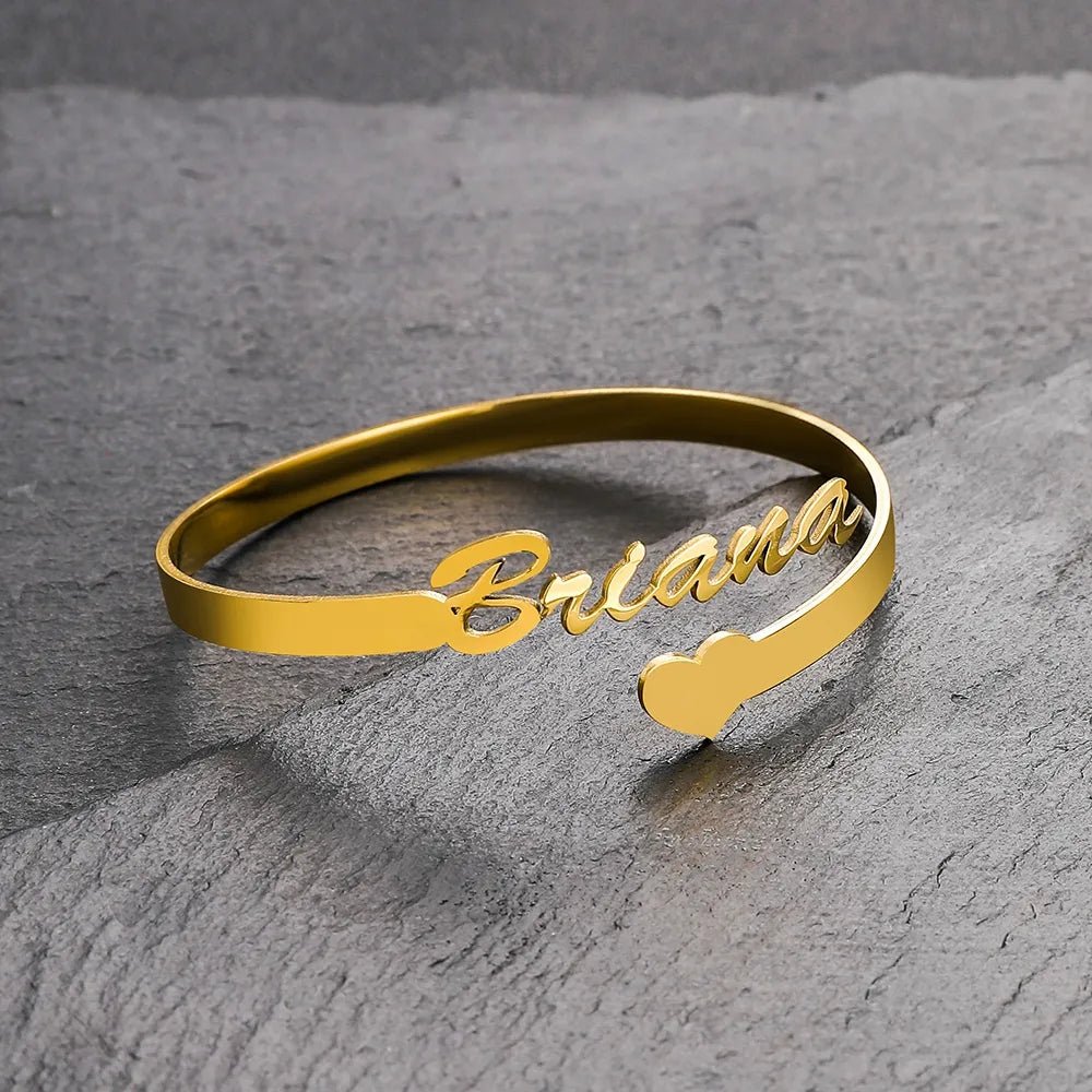 Customized Name Bangle - Ring Reza