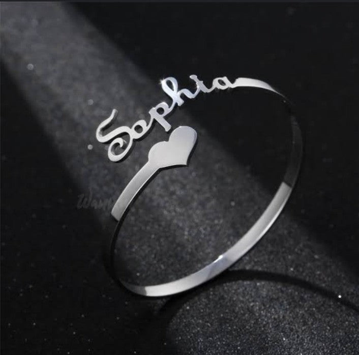 Customized Name Bangle - Ring Reza
