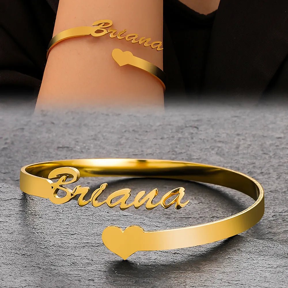 Customized Name Bangle - Ring Reza