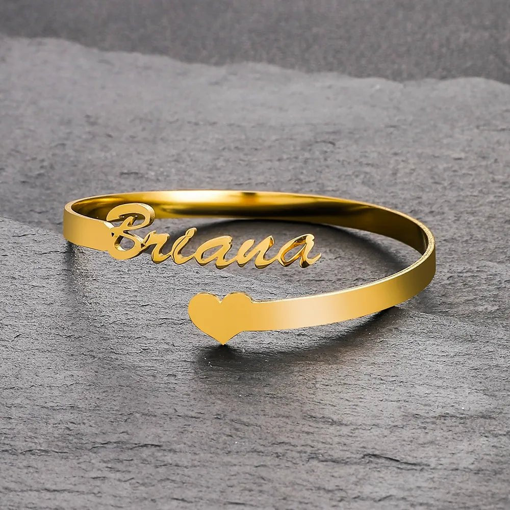 Customized Name Bangle - Ring Reza