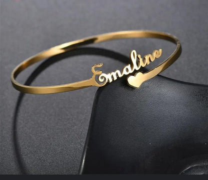 Customized Name Bangle - Ring Reza