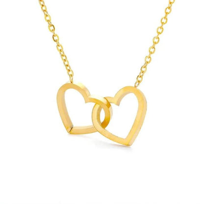 Double Heart Necklace - Ring Reza