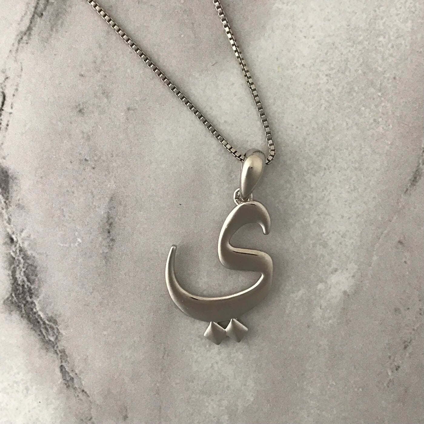 Elegant Arabic Letter Necklaces - Ring Reza