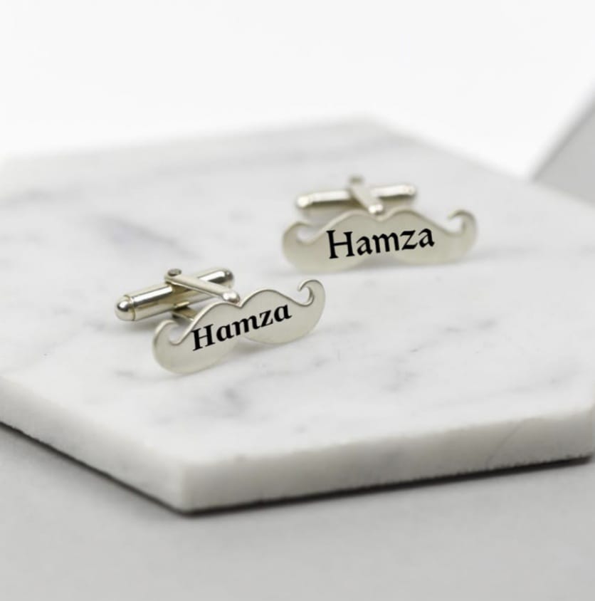 Engrave Cufflink - Ring Reza