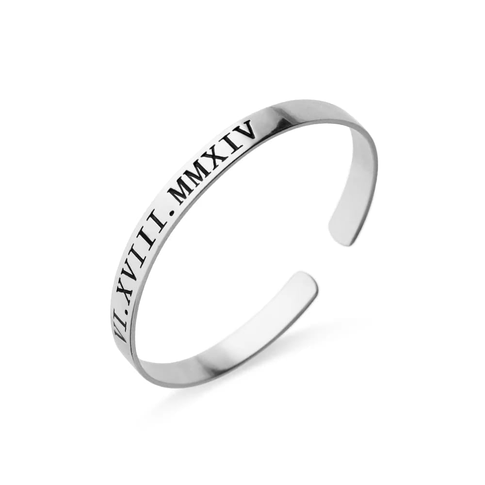 Engraved Cuff Bracelets - Ring Reza