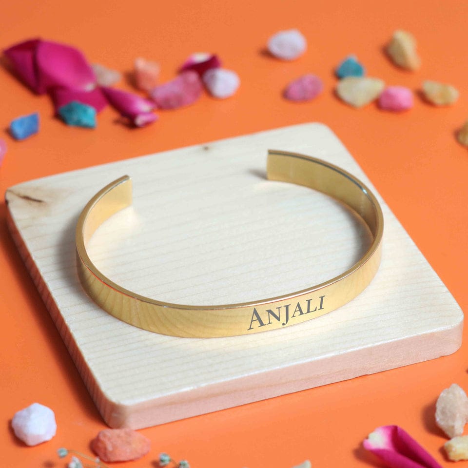 Engraved Cuff Bracelets - Ring Reza