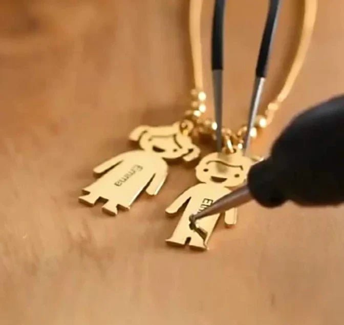 Engraved Lover Necklace - Ring Reza
