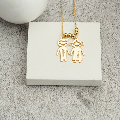 Engraved Lover Necklace - Ring Reza