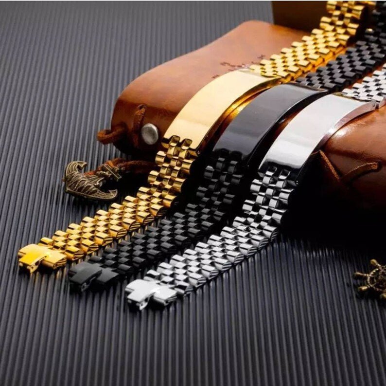 Exquisite Men’s Bracelet Collection – Luxury & Personalized Style in Pakistan - Ring Reza