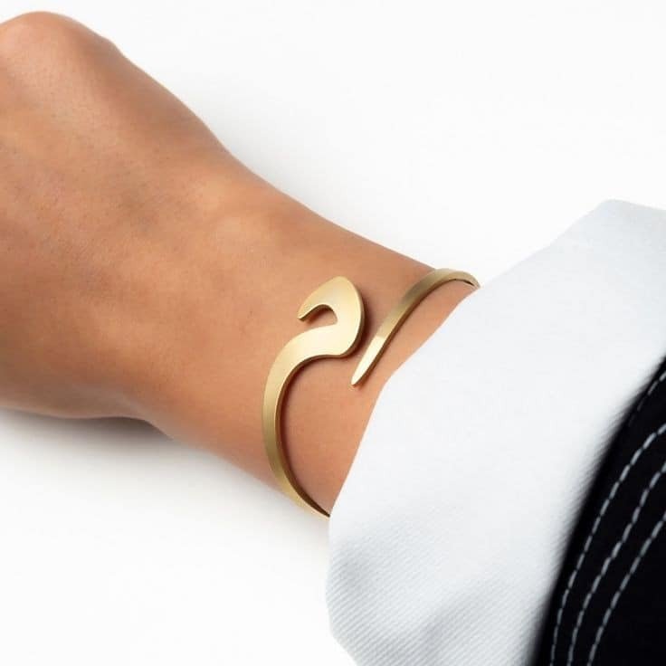 Handmade Arabic Alphabet Bracelet - Ring Reza