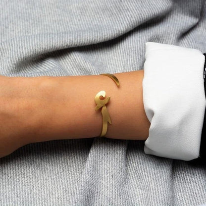 Handmade Arabic Alphabet Bracelet - Ring Reza