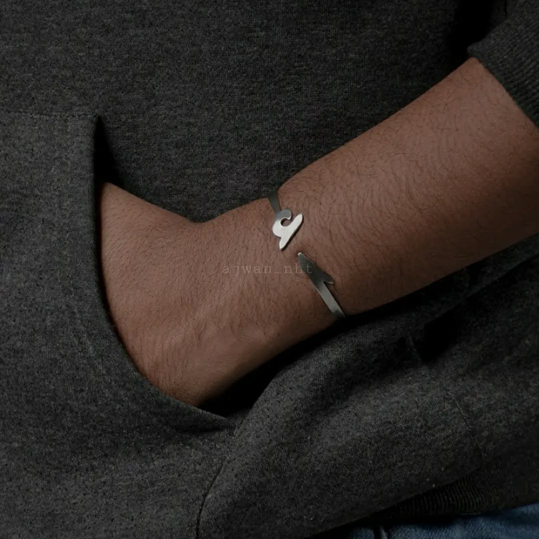Handmade Arabic Alphabet Bracelet - Ring Reza