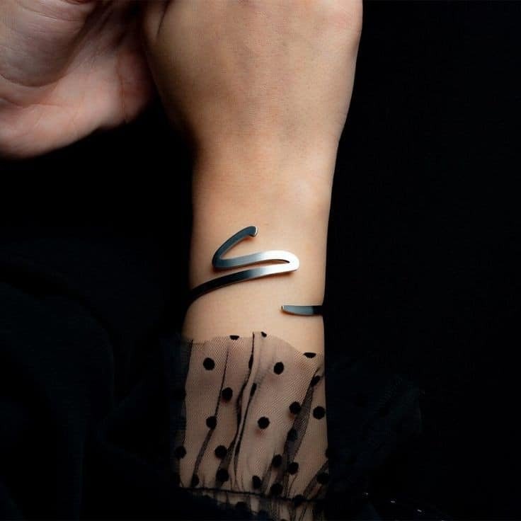 Handmade Arabic Alphabet Bracelet - Ring Reza