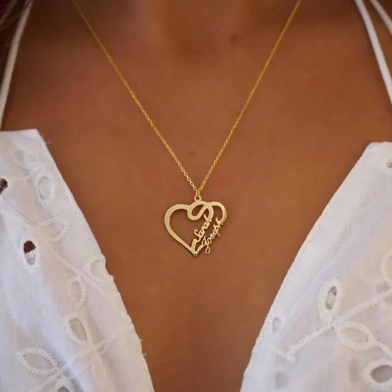 Heart Necklace - Ring Reza