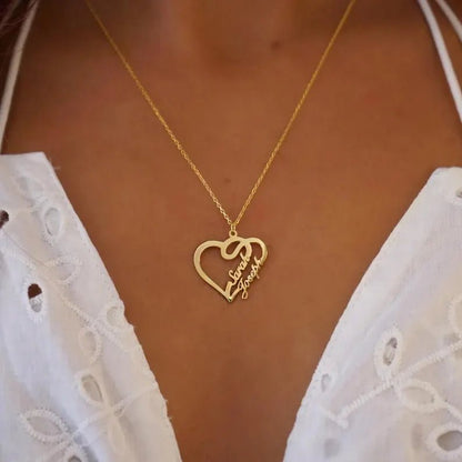 Heart Necklace - Ring Reza