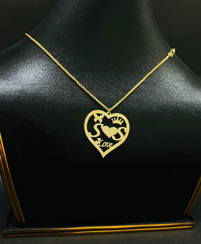 Heart Necklace - Ring Reza