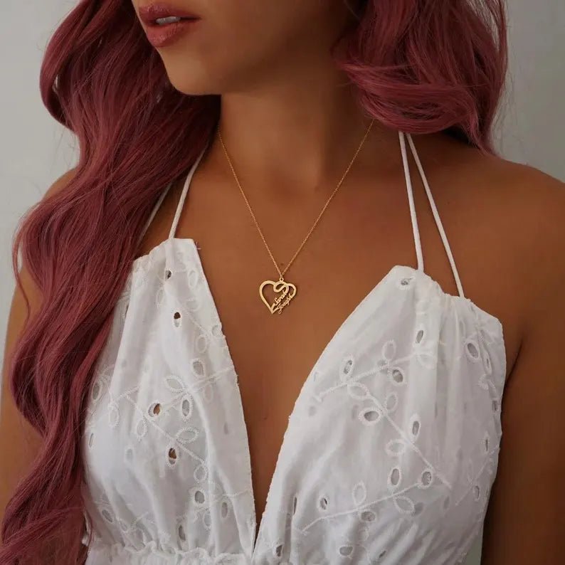 Heart Necklace - Ring Reza